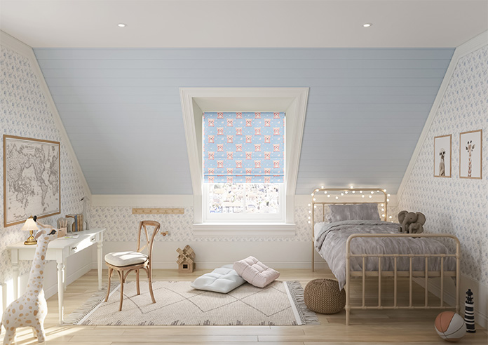 Little Bear, Pastels - Roman Blind - Image 8
